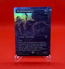 Orcish Bowmasters - Foil Handmade Playtesting Card! - Image 1
