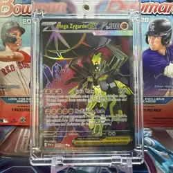 Pokemon Mega Zygarde EX 104/088 Holo Full Art 310 HP Basic Dragon 200 Power Card - Image 1