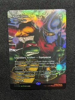 Raph's Jitte - Umezawa's Jitte (Borderless) Teenage Mutant Ninja Turtles Foil - Image 1