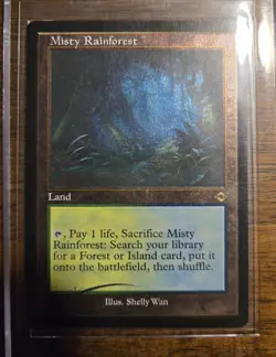 Misty Rainforest (Retro Frame) (Foil Etched) - Modern Horizons 2 - Foil - Image 1