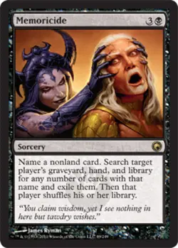 4x Memoricide NM-Mint, English Scars of Mirrodin MTG Magic - Image 1