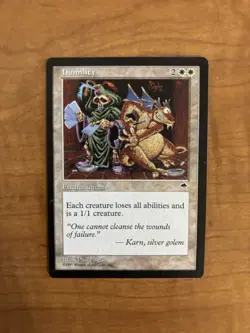 Magic The Gathering Tempest Humility #24 Lightly played - Image 1
