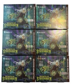 MTG Secrets of Strixhaven Collector Booster Lot x6 Sealed Rare Foils - Image 1