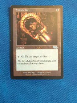 MTG Magic: Urza's Saga: Voltaic Key #314/350 Uncommon - LP - Image 1