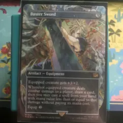 Buster Sword (Borderless) Final Fantasy Foil - Image 1