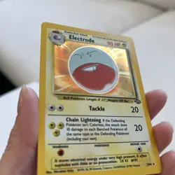 Pokemon TCG Electrode Jungle 2/64 Unlimited WOTC Holo Rare LP+/NM- - Image 2