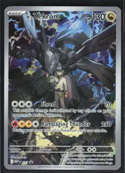 Pokemon N's Zekrom - ME: Mega Evolution Promo 031 Promo LP - Image 1