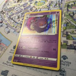 Gengar 085/202 Holo Rare Sword & Shield Pokemon Holo Near Mint - Image 4