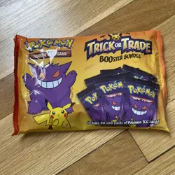 Nintendo Pokemon TCG BOOster Gengar Trick Or Trade Bundle - 120 Cards 820650850783 - Image 1