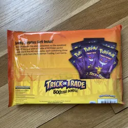 Nintendo Pokemon TCG BOOster Gengar Trick Or Trade Bundle - 120 Cards 820650850783 - Image 2