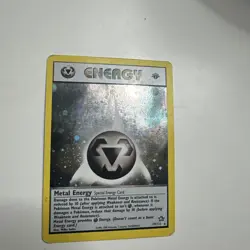 2000 WOTC Pokemon Metal Energy 19/111 Neo Genesis 1st Edition LP - Image 1