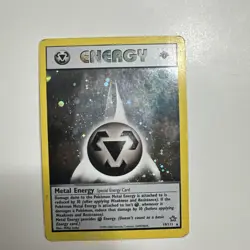 2000 WOTC Pokemon Metal Energy 19/111 Neo Genesis 1st Edition LP - Image 2