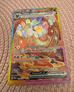 The Pokemon Company Flareon ex SV Prismatic Evolutions SIR Holo EN 146/131 - Image 1