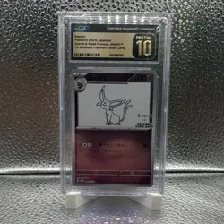CGC Pristine 10 Pokemon TCG Japanese Espeon 066/SV-P Promo Holo Yu Nagaba - Image 1