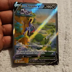 Pokemon Hisuian Sneasler V 175/189 Astral Radiance Full Art Ultra Rare Holo 190… - Image 1