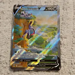 Pokemon Hisuian Sneasler V 175/189 Astral Radiance Full Art Ultra Rare Holo 190… - Image 3