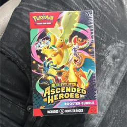 Pokemon TCG Mega Evolution Ascended Heroes Booster Box Bundle 6 Packs 2026 - Image 1