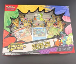 Pokemon Ascended Heroes First Partner Deluxe Pin Collection New Factory Sealed - Image 1