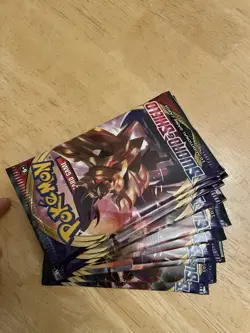 Pokemon TCG Sword And Shield Base Set Booster Pack Lot Of 10 Factory Sealed - Image 4