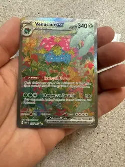 Pokemon Scarlet & Violet 151 Venusaur ex 198/165 SIR Holo NM clean. - Image 2