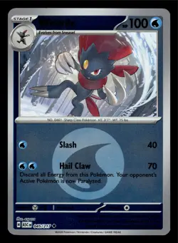 Weavile Ascended Heroes 045/217 Pokemon TCG NM Reverse Holo 2026 - Image 1