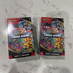 2x Pokemon Chaos Rising Booster Bundle New Sealed IN HAND Ready to ship x2🔥🔥 - Image 1