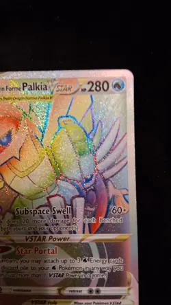 Pokemon Astral Radiance Origin Forme Palkia VSTAR Card Holographic Rare. 192/189 - Image 3