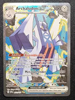 Pokemon TCG Archaludon ex 241/191 SSP Surging Sparks SIR Holo Full Art ENG NM - Image 1