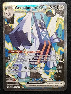 Pokemon TCG Archaludon ex 241/191 SSP Surging Sparks SIR Holo Full Art ENG NM - Image 2