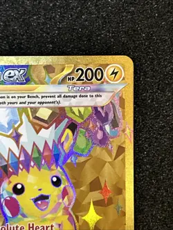 Pokemon Pikachu ex Hyper Rare Full Art Holo Sv08 247/191 🤩 PACK FRESH 🤩 - Image 5