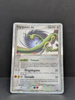 Rayquaza ex 039 EX 039 Nintendo Holo Promo Rare Pokemon TCG ITALIAN MP - Image 3