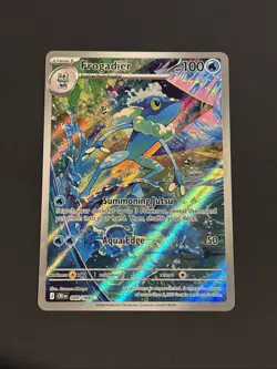 Frogadier 89/86 IR Pokemon TCG Chaos Rising Illustration Rare NM - Image 1