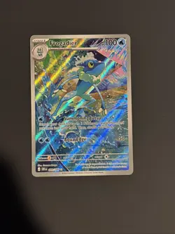 Frogadier 89/86 IR Pokemon TCG Chaos Rising Illustration Rare NM - Image 2