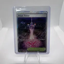 Prism Tower 111/086 Pokemon Me04: Chaos Rising Ultra Rare Holo - Mint - Image 1