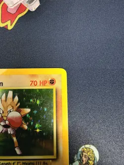 1999 Pokemon Base Set Hitmonchan 7/102 Holo Rare Unlimited - Image 5