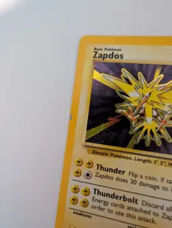 1999 Pokemon Base Set Holo Zapdos 16/102 - Image 5