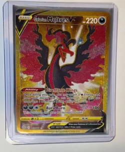 Pokemon TCG Galarian Moltres V 183/172 Brilliant Stars Secret Rare Holo 220 HP - Image 1