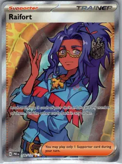 Raifort 142/131 Full Art Trainer - Prismatic Evolutions - Pokemon Card - NM - Image 1