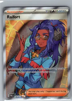 Raifort 142/131 Full Art Trainer - Prismatic Evolutions - Pokemon Card - NM - Image 1