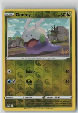 Goomy 132/196 Common Lost Origin Pokemon Reverse Holo NM - Image 1