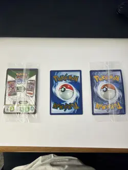 🔥Pokemon 151 UPC Mewtwo Mew ex Metal Mew PROMO Set FACTORY SEALED🔥 - Image 2