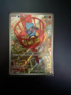 The Pokemon Company Riolu 010 ME Mega Evolution Promo Holo Eng Basic 80 HP - Image 1