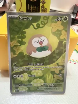 Rowlet 090/088 Pokemon Perfect Order Near Mint - ⭐Illustration Rare ⭐Rare - Image 1