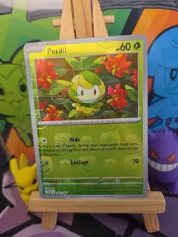 Petilil Master Ball 006/086 Black Bolt Master Ball Reverse Holo Pokemon English - Image 1