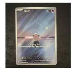 Pokemon Cleffa 202/197 Illustration Rare Full Art Holo SV03 Obsidian Flames EN - Image 1