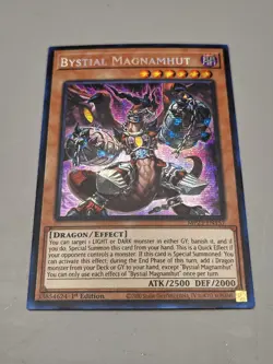 Yugioh! Bystial Magnamhut MP23-EN157 Secret Rare 1st Edition LP - Image 1