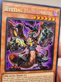 Yugioh! Bystial Magnamhut MP23-EN157 Secret Rare 1st Edition LP - Image 3