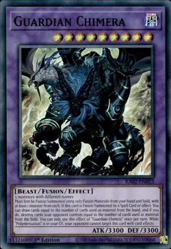 Guardian Chimera - Super Rare 1st Edition RA02-EN023 - NM - YuGiOh - Image 1
