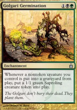 Golgari Germination - Light Play MTG Ravnica - Image 1