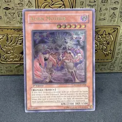 Yugioh Alien Mother POTD-EN028 Ultimate Rare 1st Edition VLP - Image 1